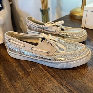 Sequin women’s sperrys
